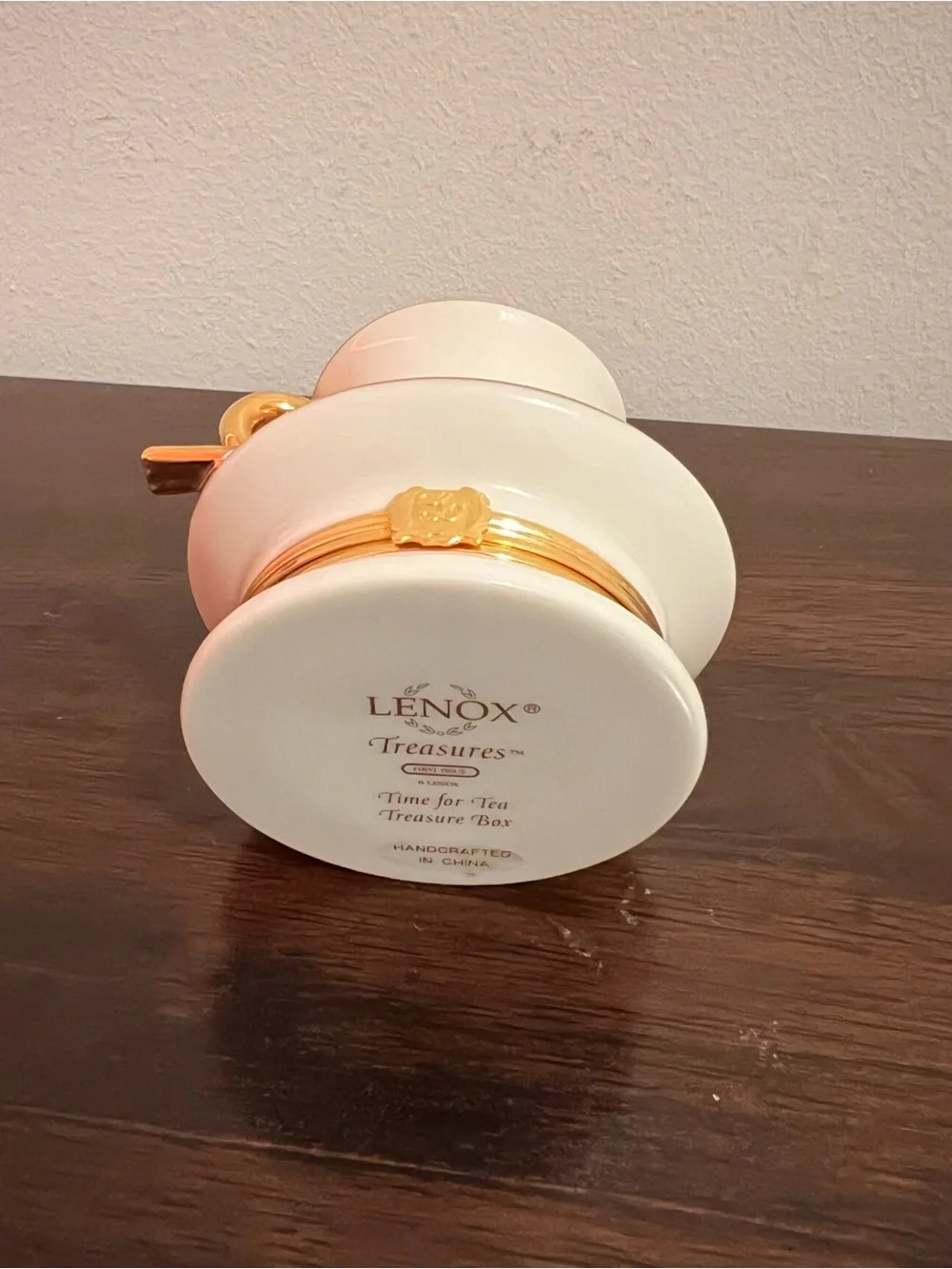 Lenox Treasures Tea Cup with Charm Inside